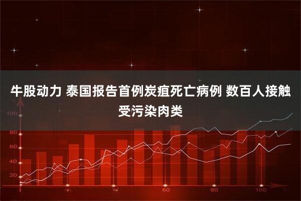 牛股动力 泰国报告首例炭疽死亡病例 数百人接触受污染肉类